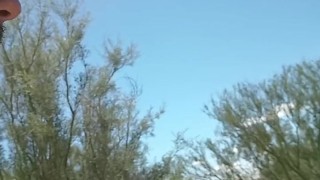 doing an outdoor Cruising; a stranger saw me, and I had to stop recording