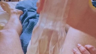 Two Cocks Double Cum Sharing a Toy