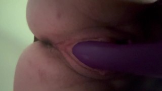 Fucking myself with my new toy