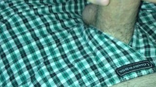 Playing with my big dick