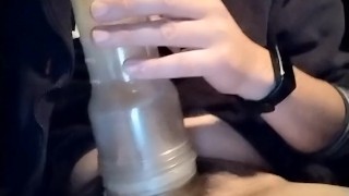 First Time Playing With Fleshlight In My Car