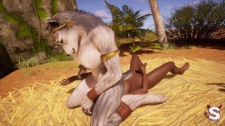 Lucky guy fucks a busty slut to cum many times in Wild Life hardcore sex