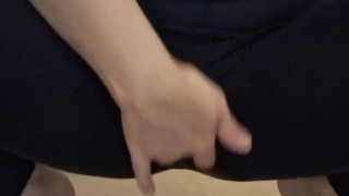 Mulf kissar I sina byxor så skönt