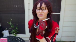 Quickie JOI Smoke Tease (GENSHIN IMPACT)