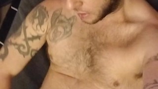 Rubbed one out using a straight strangers cum as lube