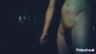 Bisexual Canadian Solo masturbation with music