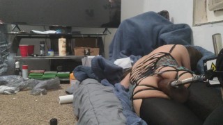 Dredd dildo breaking the ass