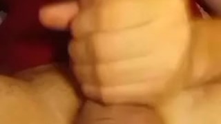 Horny and bored... stroking it