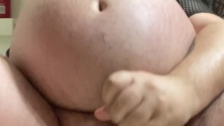 Dildo belly inflation 2