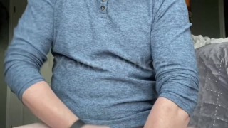 Using my personal massager to blow a big load.