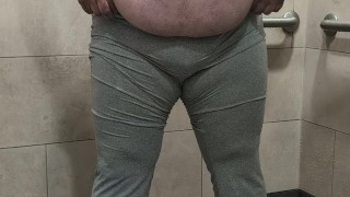 Pissing In Yoga Pants and Panties By Request & Jerking Off