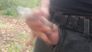 I found stranger used condoms in forest and jerk off in them, episode 2