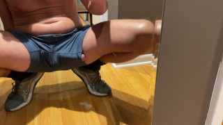 Hands free gym shorts load