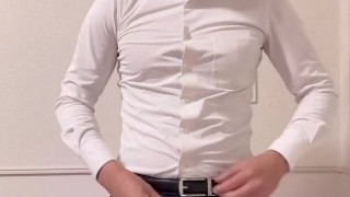 sample Masturbation by young Leeman in his 20s