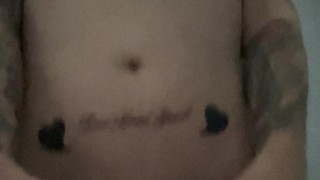 Fucking my stroker and cumming hard.