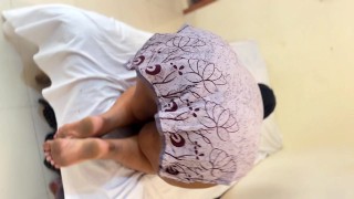 No, the Stepmom isn't Hot, she just exercising front of me and I'm now hot & want fuck