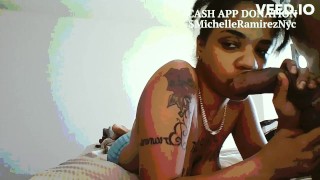 super big dick blow job wealthy rich female swallow cum shot