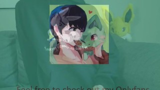 Bunny twink unleashes his monster from its chasisty cage