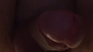 Cumming after fucking my trans ass