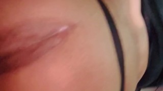 Anal thrashing while twerking