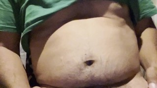 A dick for your ass and your mouth in a green shirt