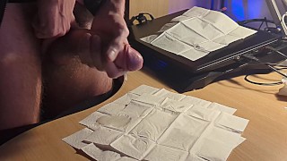 My first cumshot compilation, too much juice