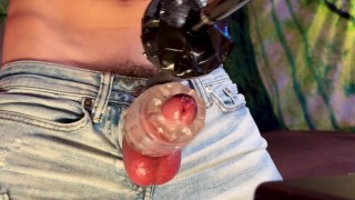 MILKING MACHINE CUMSHOT