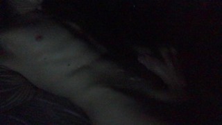 Quick cumshot in the night