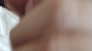 Edging my cock pre cum for lube