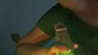On the phone