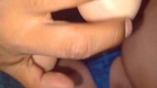 Fucking the neighbor's wife I cum inside her pussy