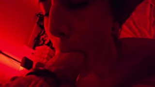 Thin Tattooed Brunette Endures Multiple Squirting Orgasms in BWC POV