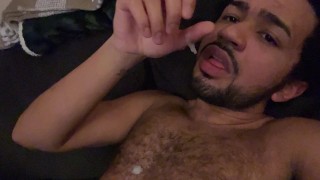 releasing hot load and eating it