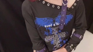 男娘鹿岛影棚偶遇飞机杯，拼劲全力也无法战胜