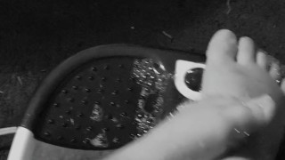 Beautiful soapy feet