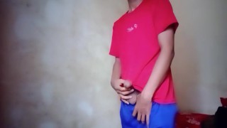 Handsome Man Is Fucking In A Room Alone