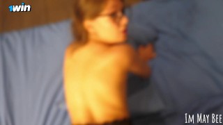 A young wife congratulates her husband on his promotion ❤️‍🔥 FREE 0NLYF@NS LINK IN COMMENTS