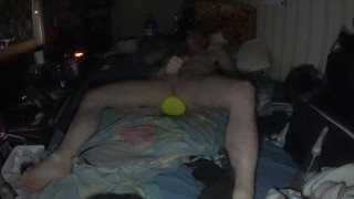 WRECKING MY GUTS WITH BD TOY VIRGIL XXL FULL INSERTION BELLY BULGE AND CUM