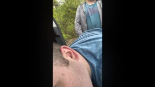 Bear Boyfriends fuck outside