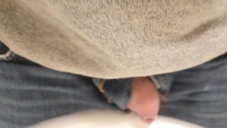 Pissing in the kitchen