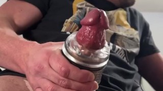 Jacking off because I was horny