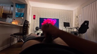 Guatemalan college student masturbates