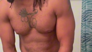 *I CAME SO HARD** BBC pocket pussy cream pie