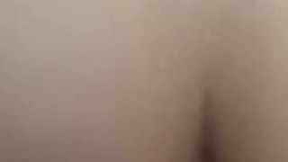 Asian onahole masturbation with visible anal