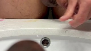 Shaving Dick ,amateur full HD wash to the end