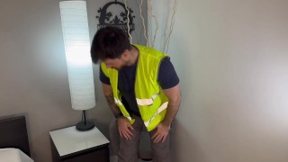 Extreme gay humiliation from builder