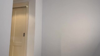 Bloated belly worship after dinner party