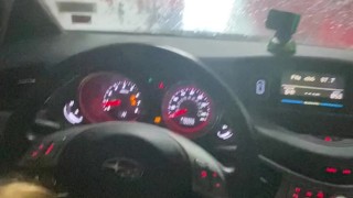 Getting dick sucked in the Hoffmanns car wash and she is loving that Thanggg!! Suck slut suck !!!