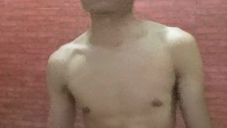 handsome boy jerk off