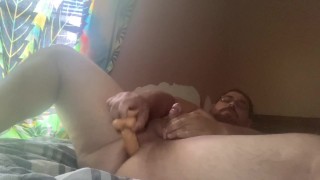 Chubby goes doggy style 🍆🍑 want to be next